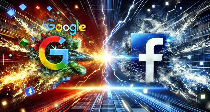 Google Vs Facebook.Webp