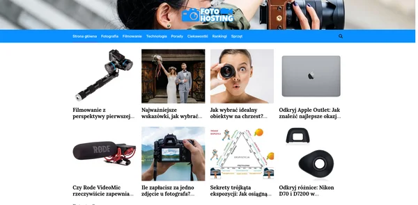 Screenshot strony Foto-hosting.pl