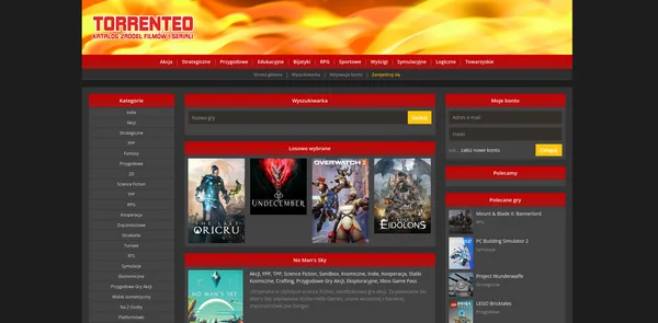 Screenshot strony Pc-download.pl